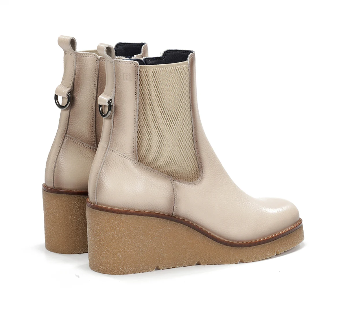 LALIE D9191 Taupe Stiefeletten - Image 4