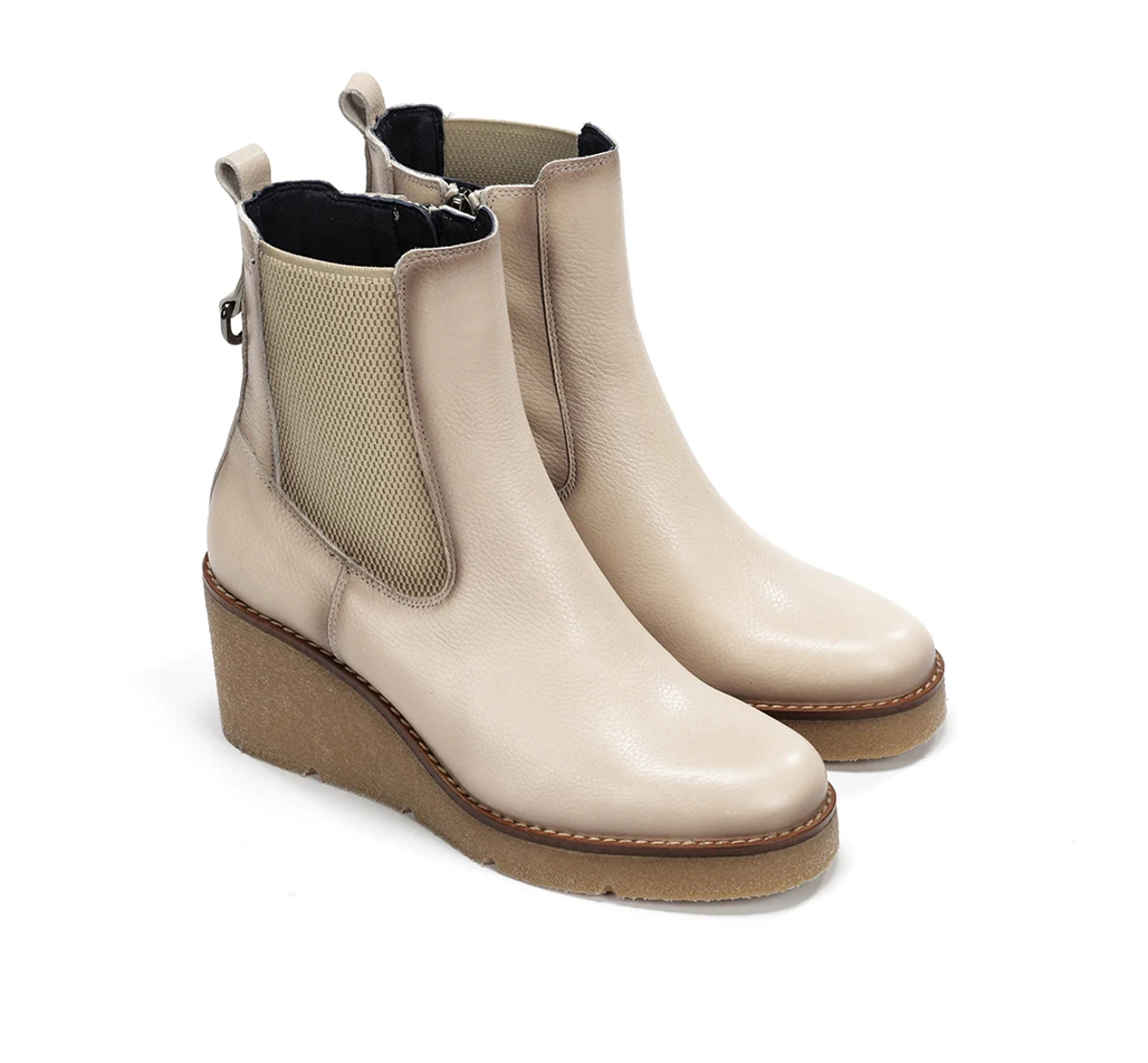 LALIE D9191 Taupe Stiefeletten - Image 5