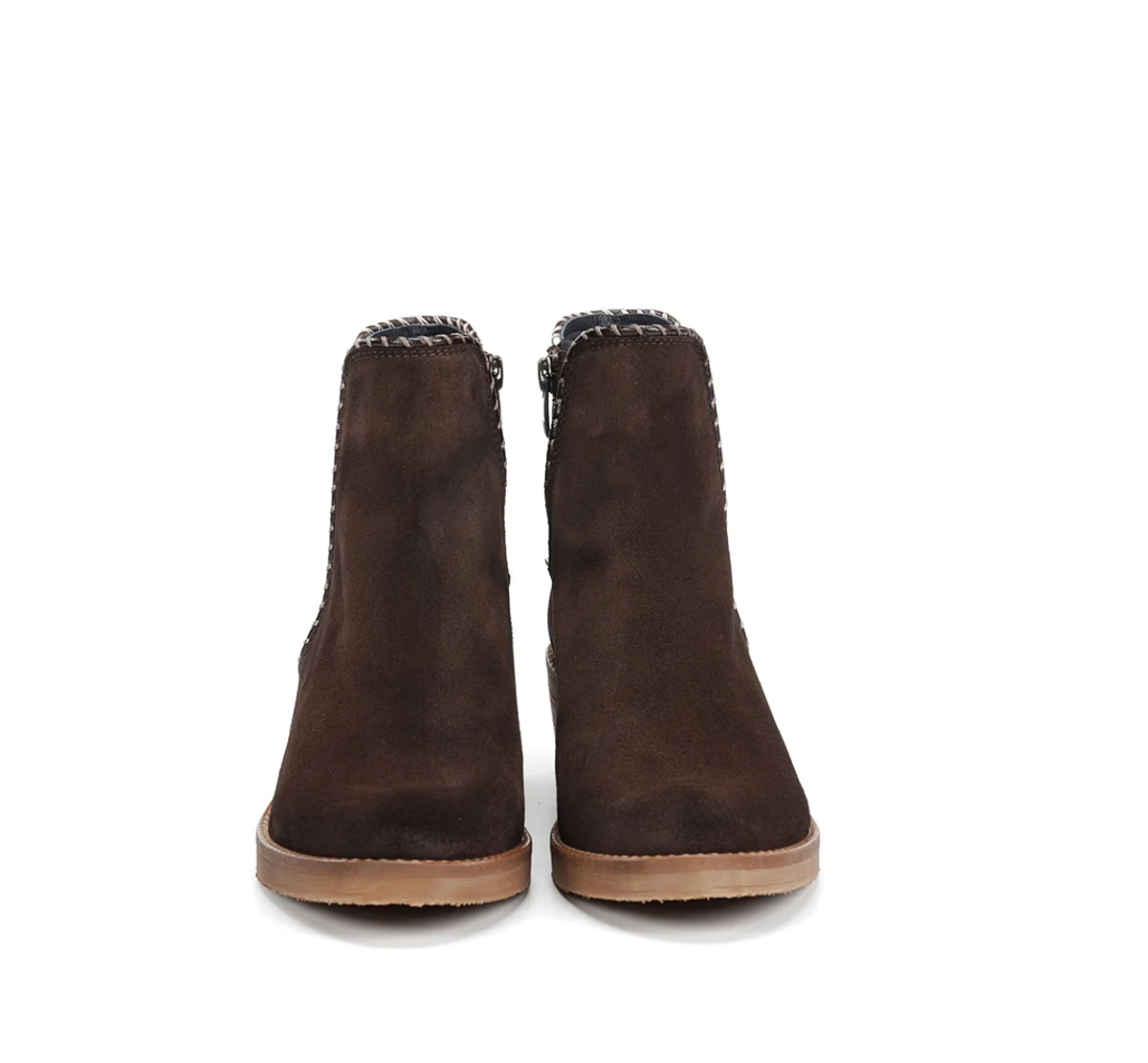 LAYLA D9545 Brauner Stidefeletten - Image 3