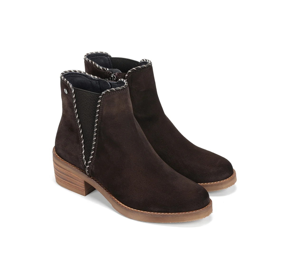 LAYLA D9545 Brauner Stidefeletten - Image 5