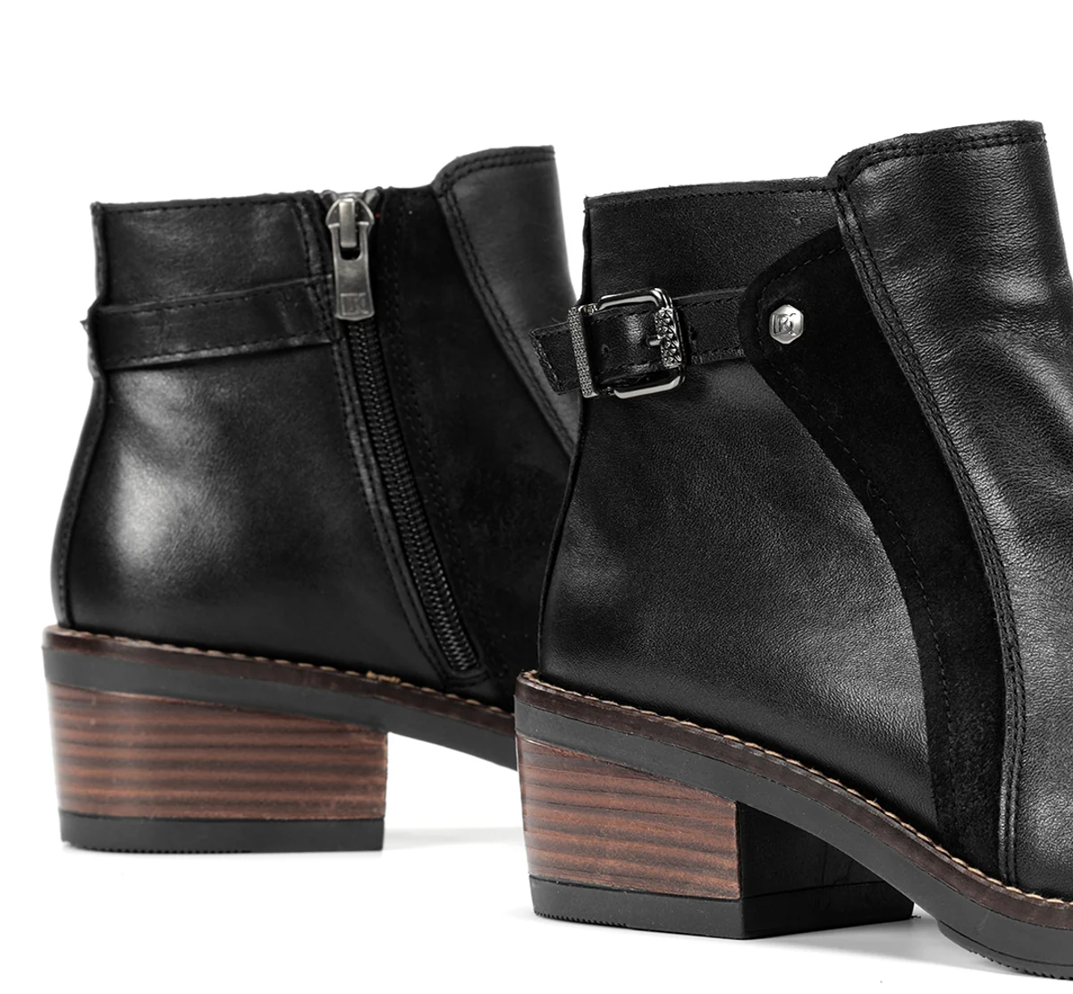 LAYLA D9547 Schwarze Stiefeletten - Image 7