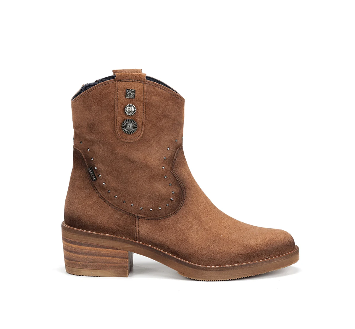 LAYLA D9549 Brauner Stiefeletten
