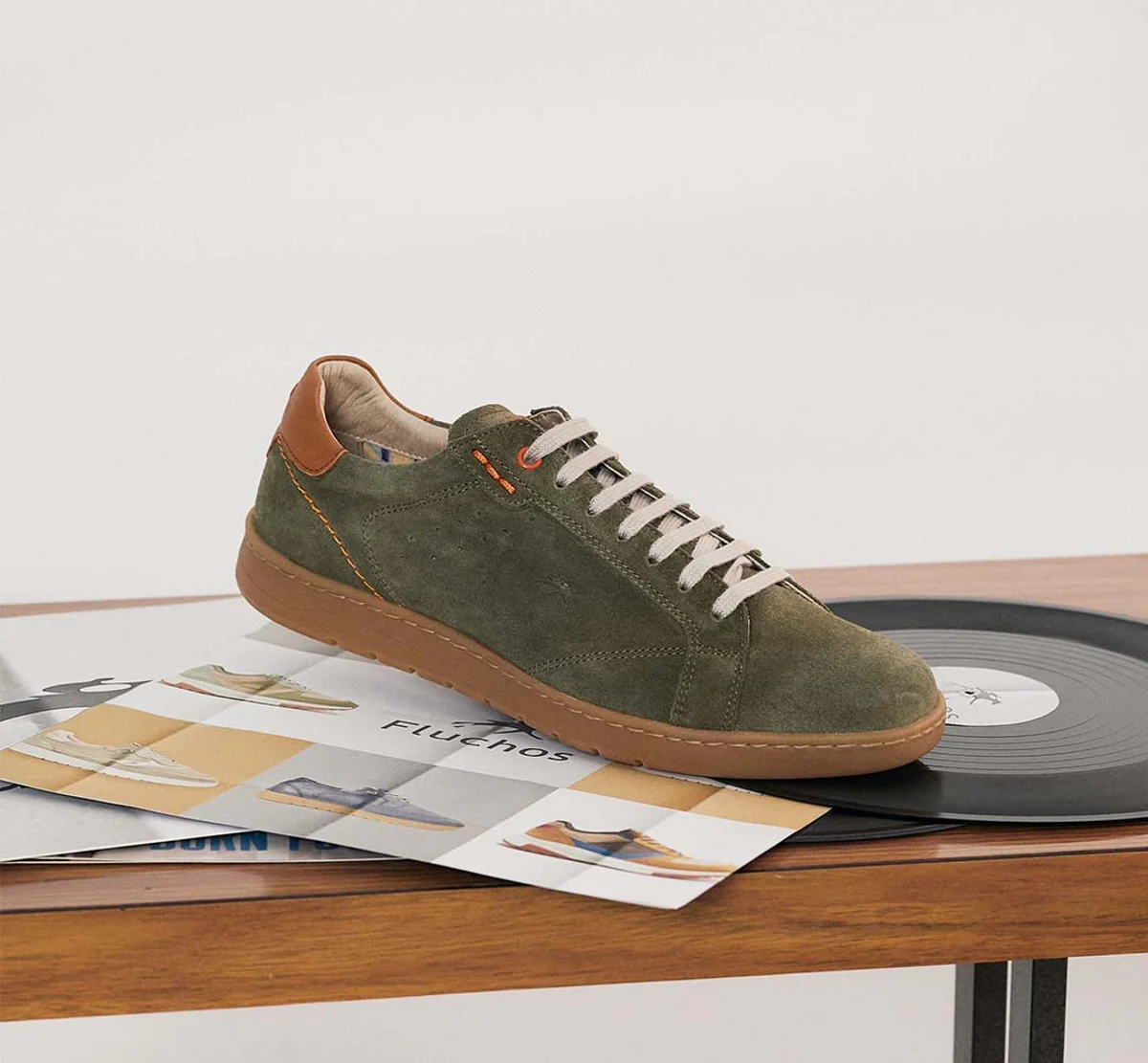LEO F1727 Grüner Schuh - Image 4