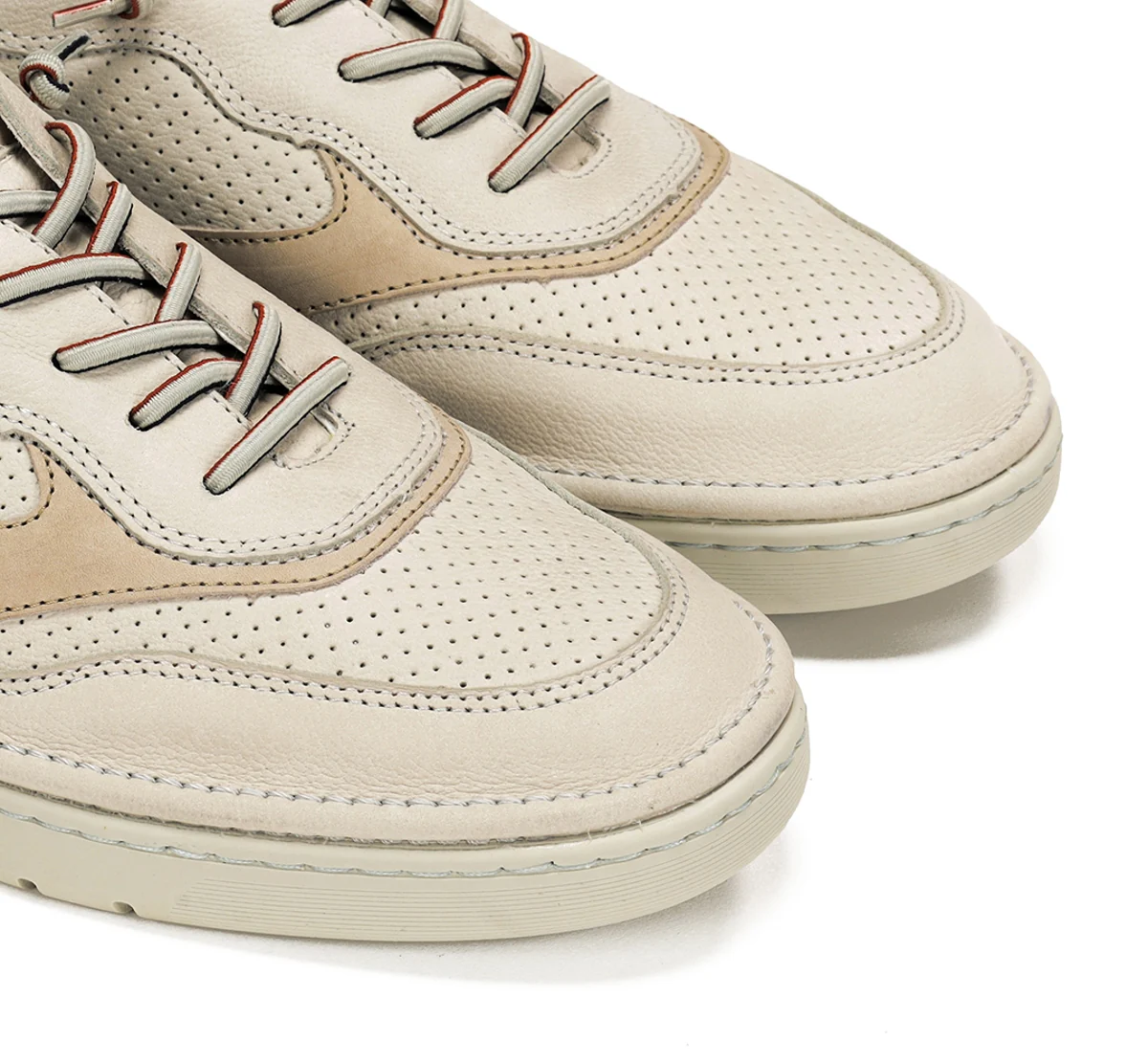 LEO F1943 Taupe Turnschuhe - Image 6