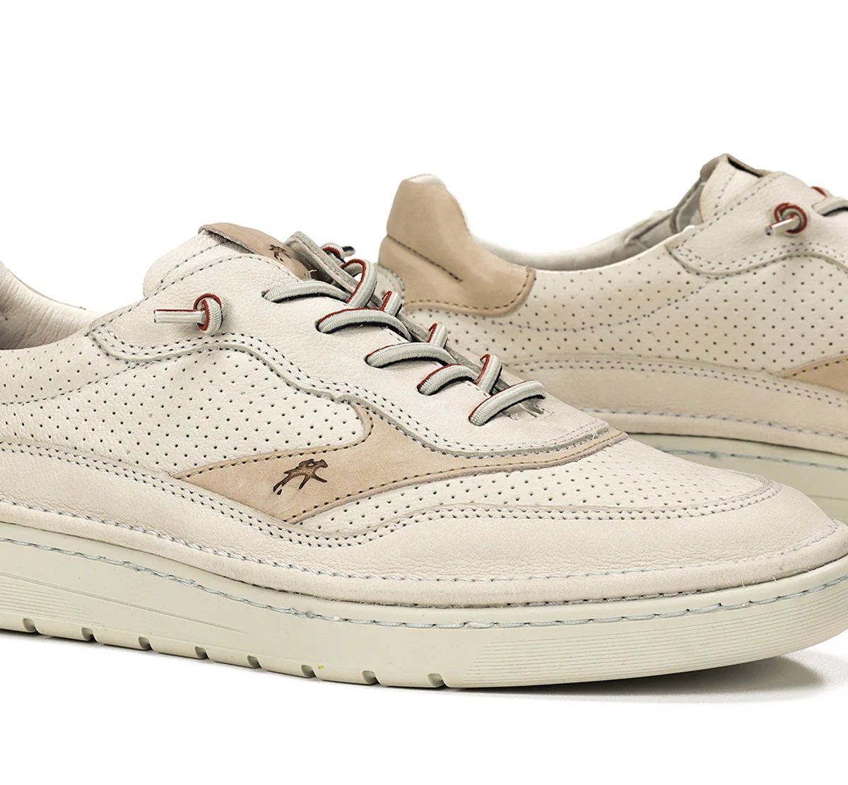 LEO F1943 Taupe Turnschuhe - Image 7