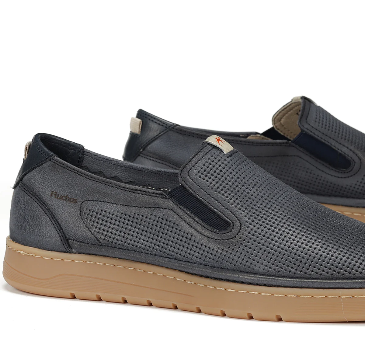 LEO F1946 Blauer Slip On - Image 7