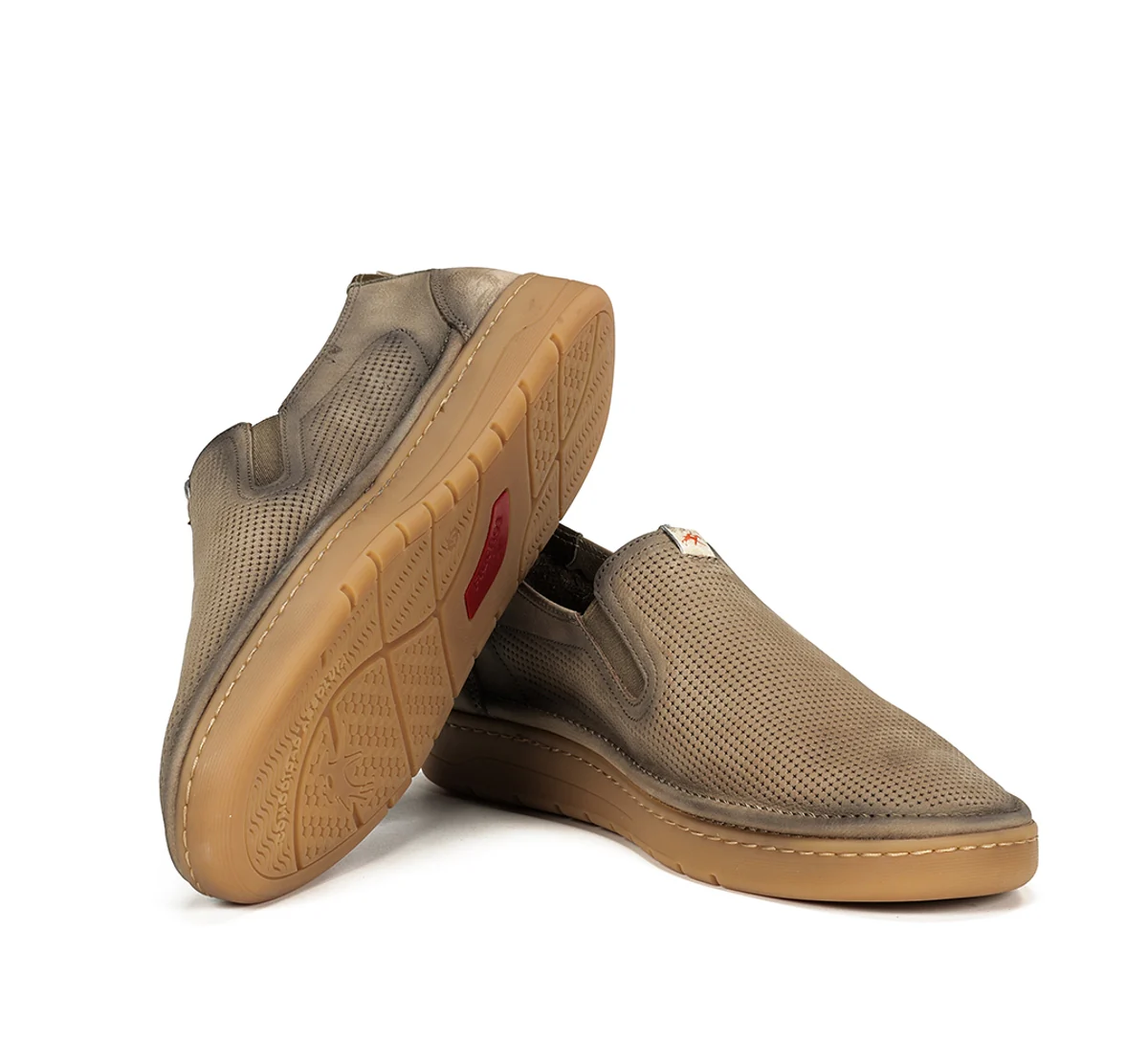 LEO F1946 Brauner Slip On - Image 4