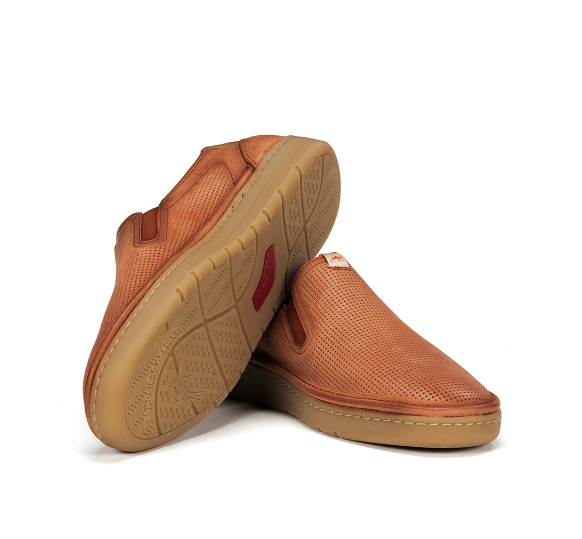 LEO F1946 Orange Slip On - Image 4
