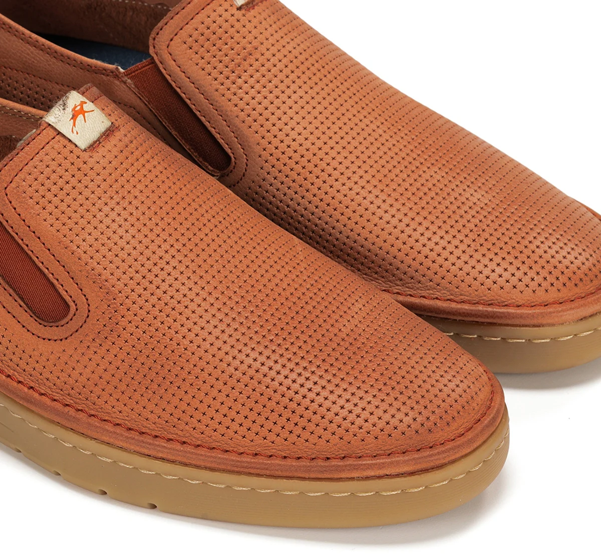 LEO F1946 Orange Slip On - Image 6