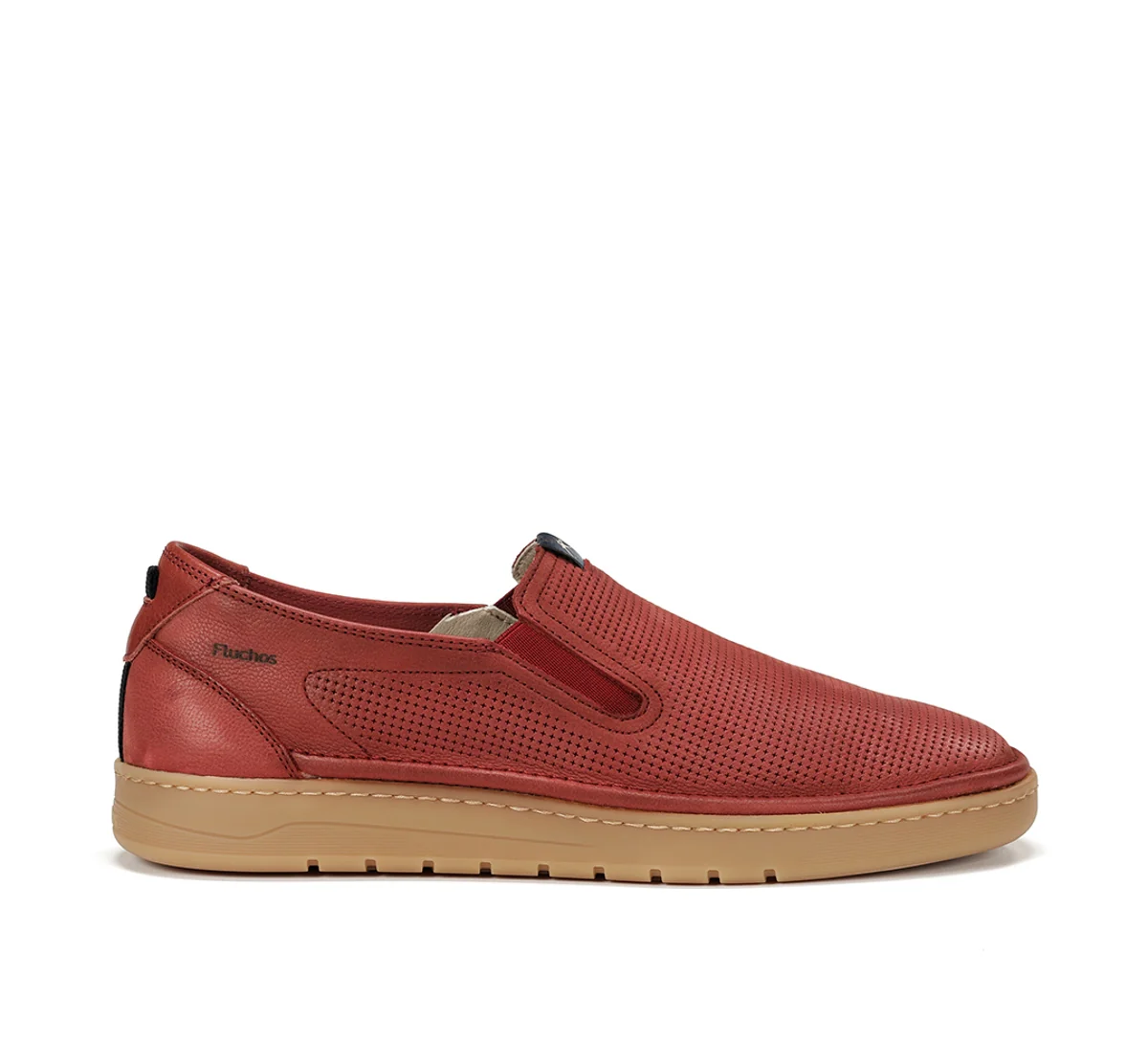 LEO F1946 Roter Slip On