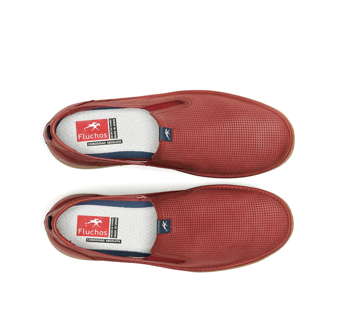 LEO F1946 Roter Slip On - Image 5