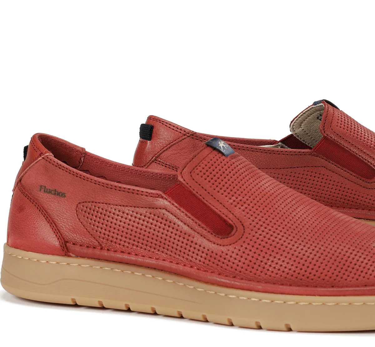 LEO F1946 Roter Slip On - Image 7