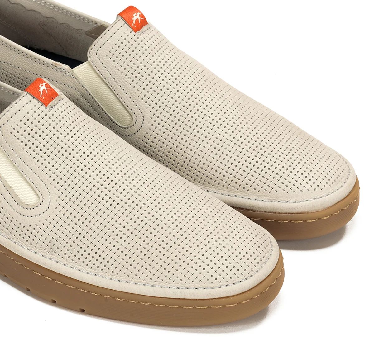 LEO F1946 Taupe Slip On - Image 6
