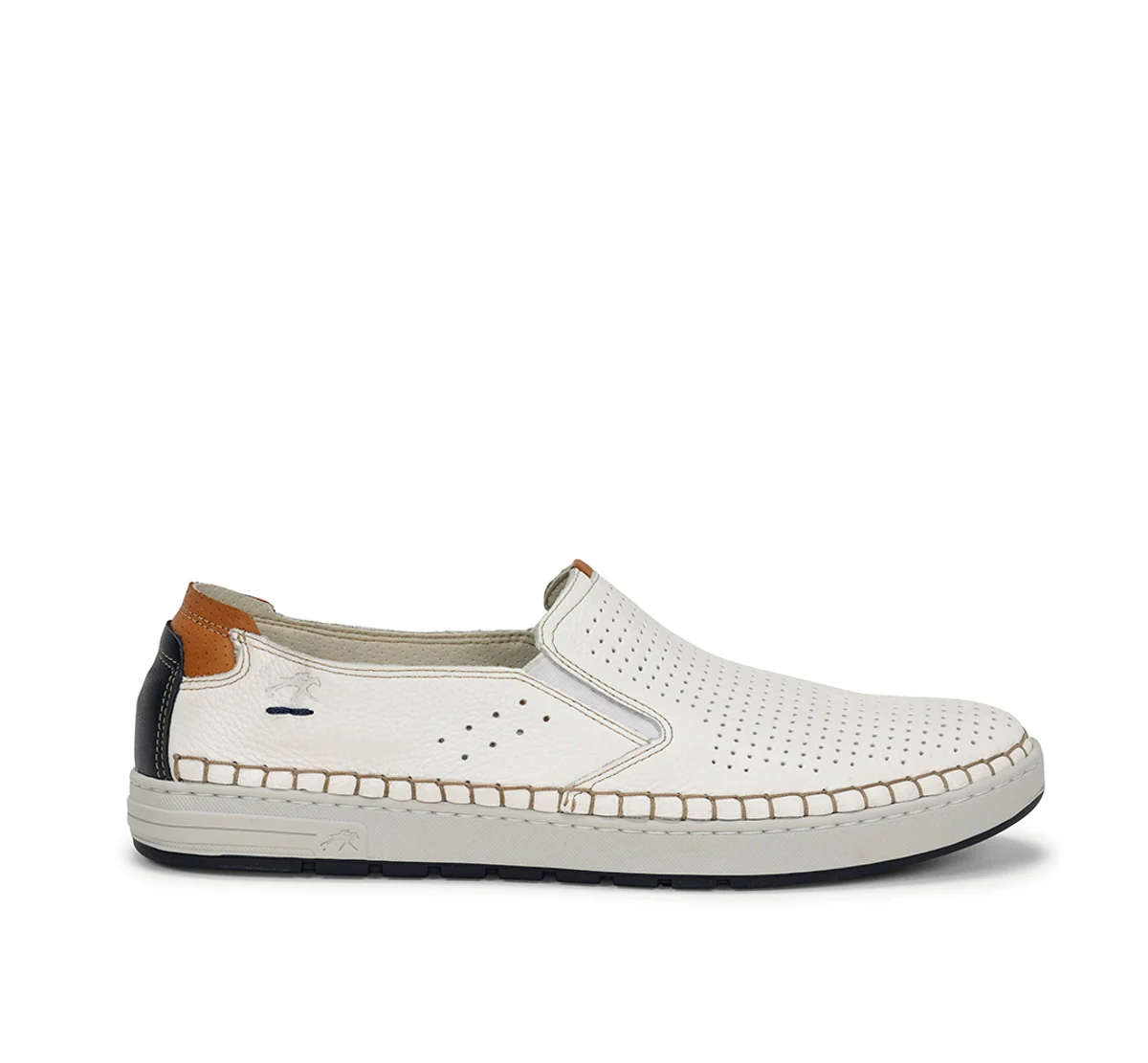 LESTER F1719 Weißer Slip On