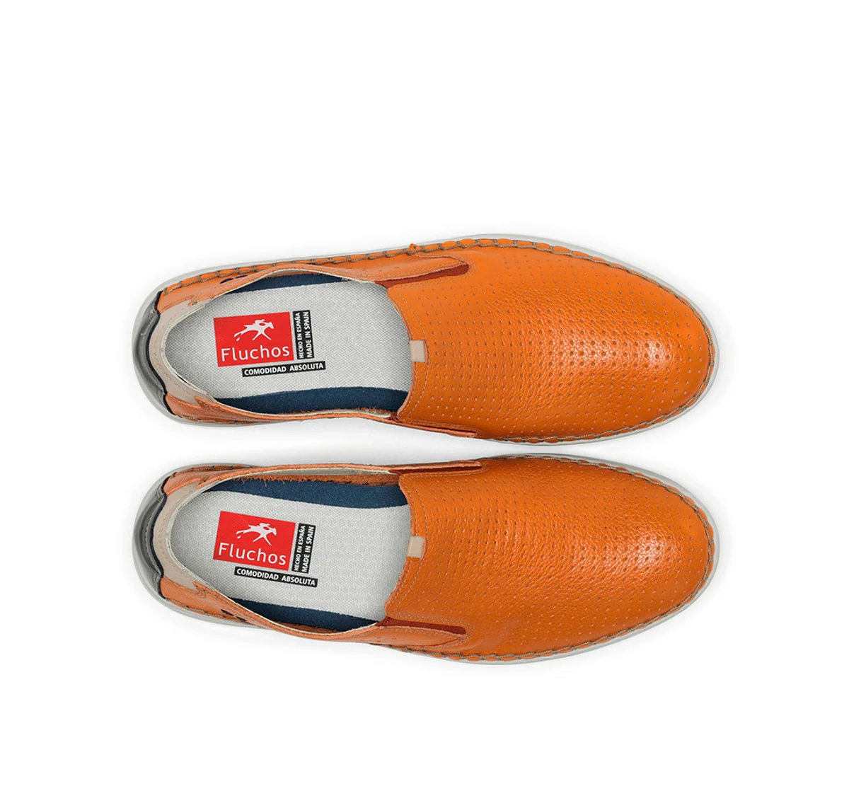 LESTER F1719 Orange Slip On - Image 6