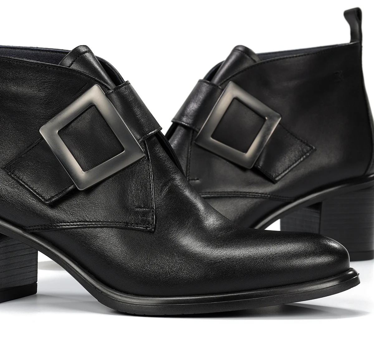 LEXI D9178 Schwarze Stiefeletten - Image 6