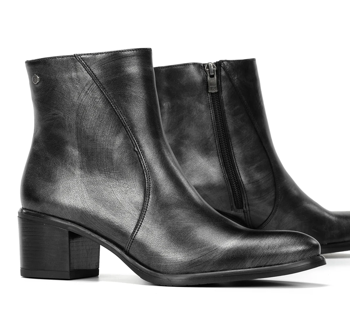 LEXI D9529 Grauer Stidefeletten - Image 7