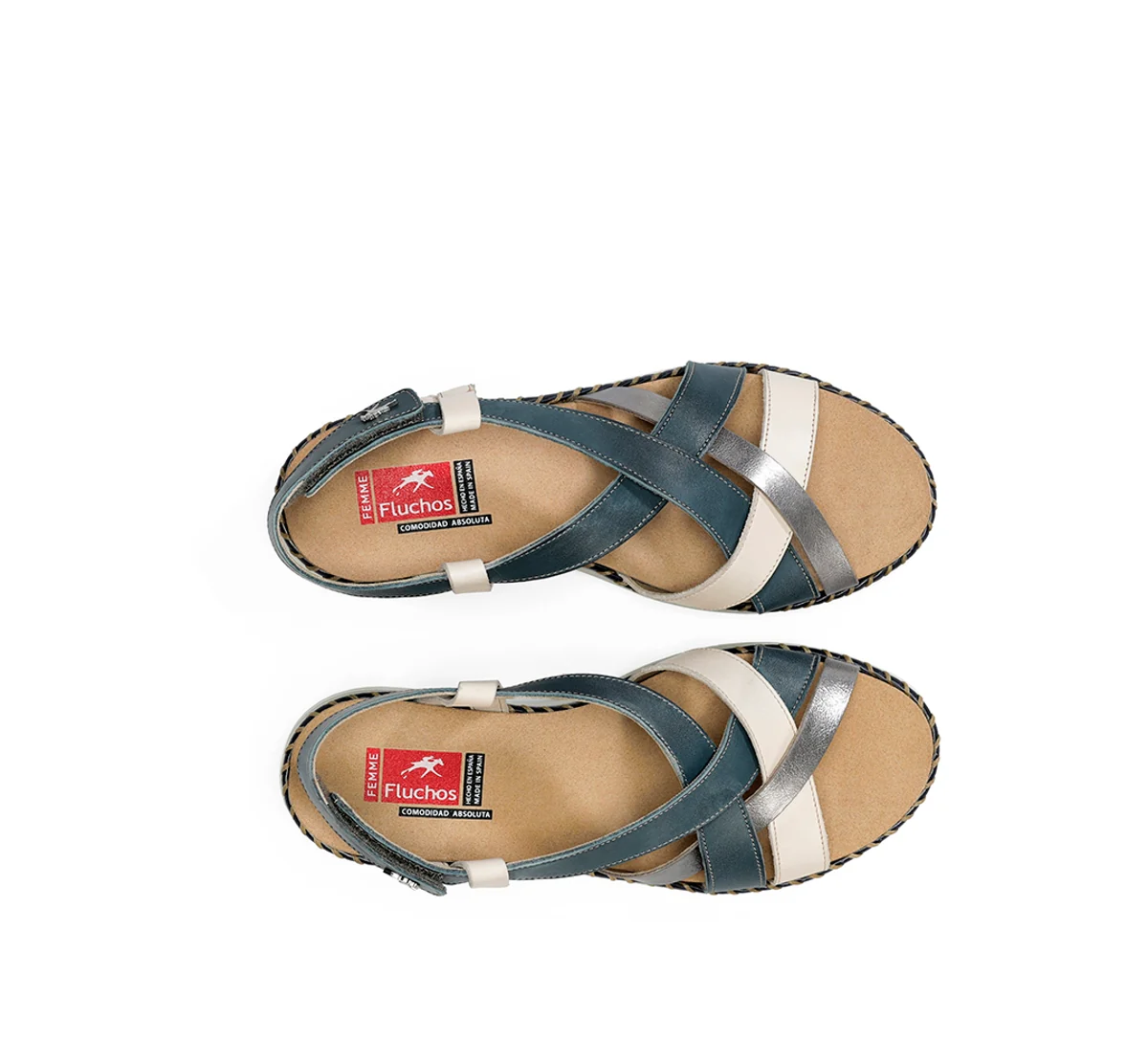 LEZA F2135 Blauer Sandale - Image 5