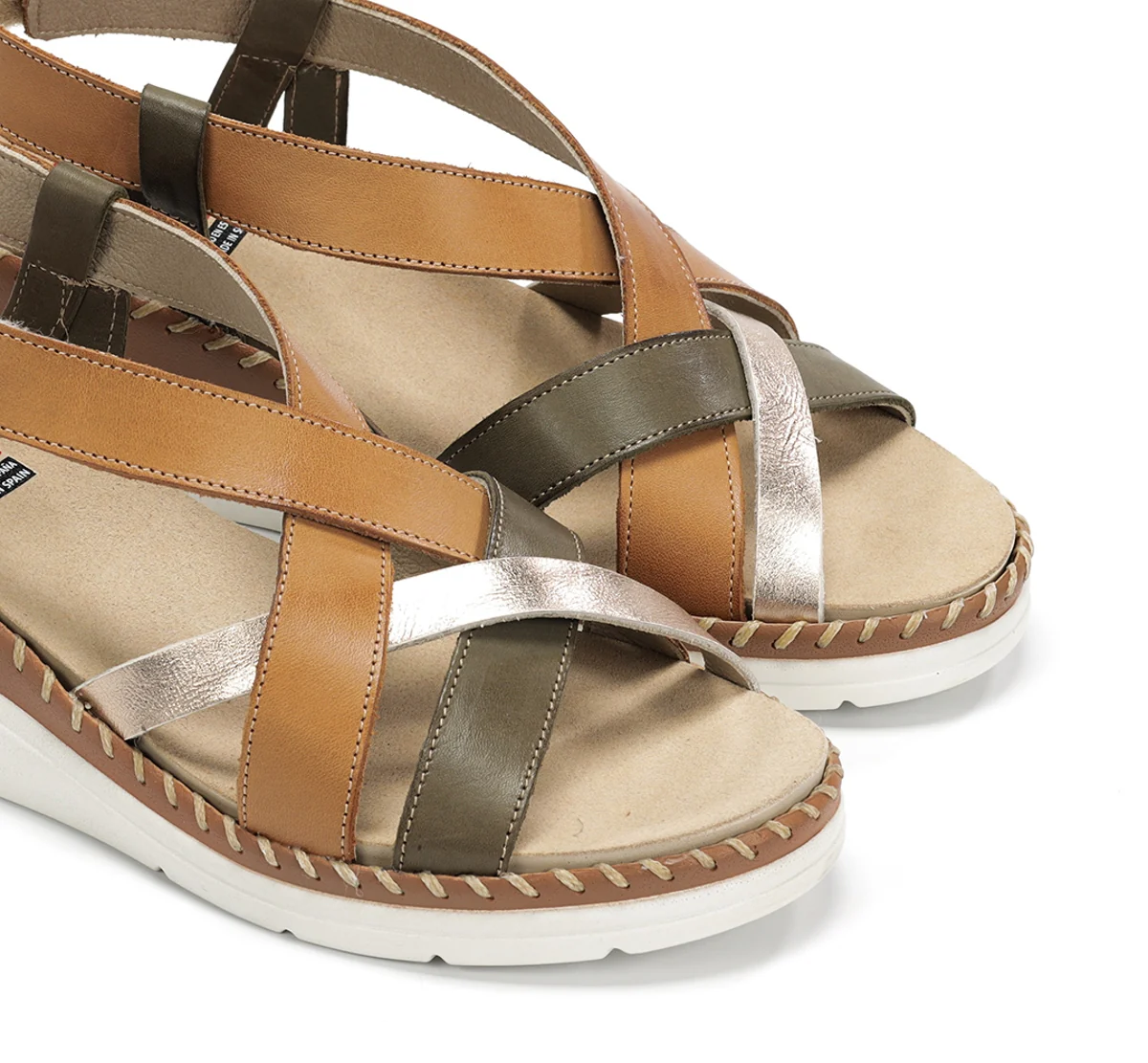 LEZA F2135 Brauner Sandale - Image 6