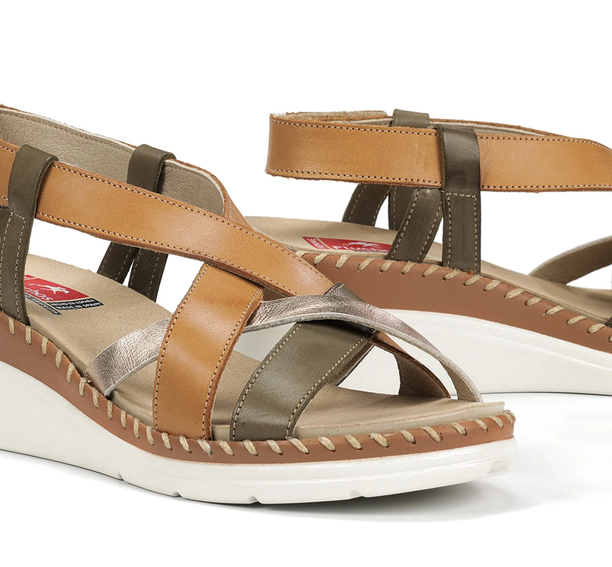 LEZA F2135 Brauner Sandale - Image 7