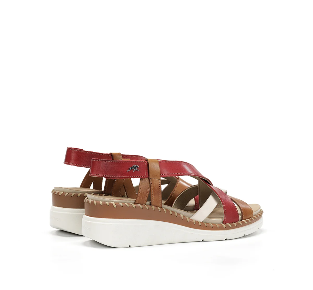 LEZA F2135 Roter Sandale - Image 3