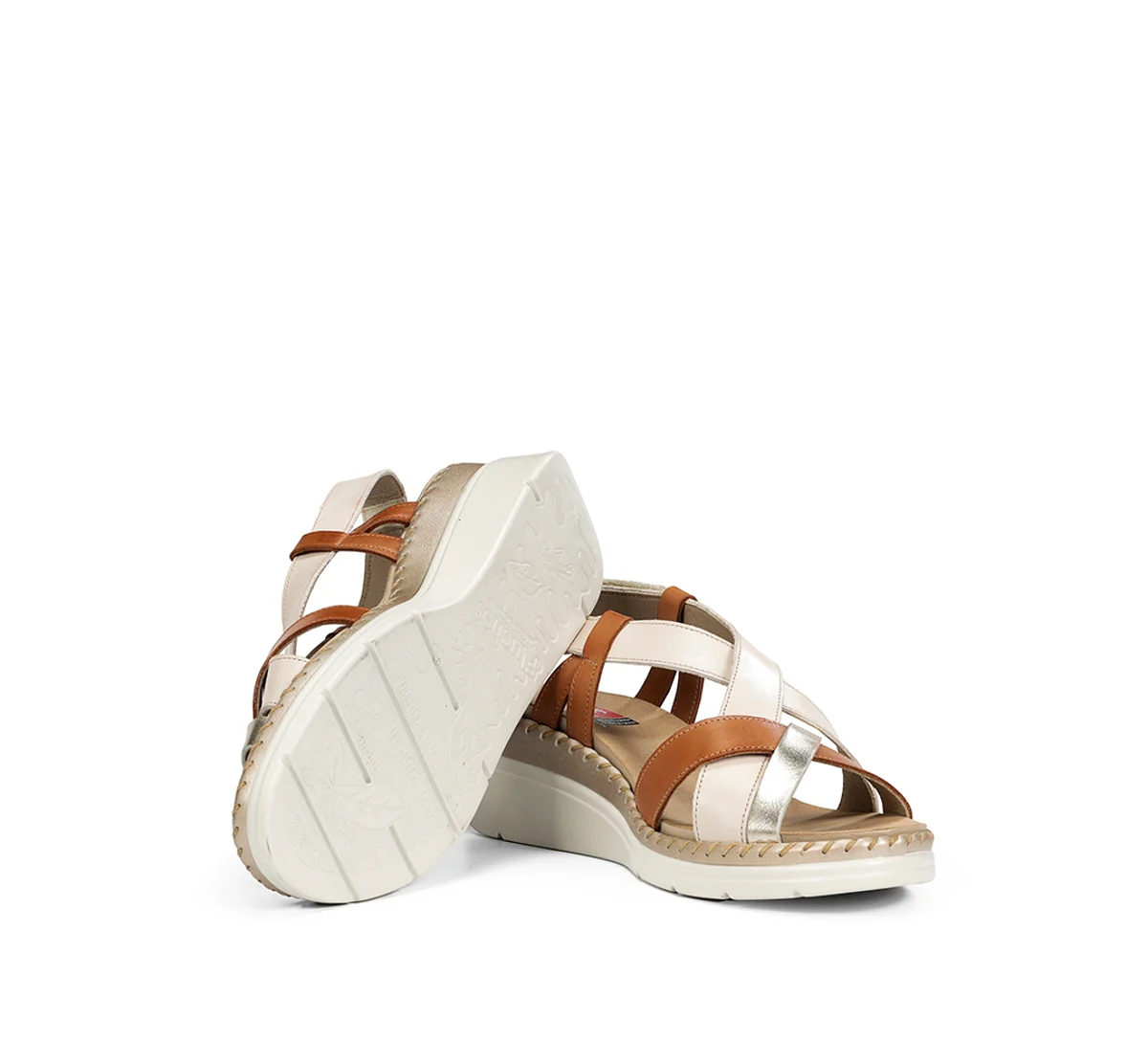 LEZA F2135 Taupe Sandale - Image 4