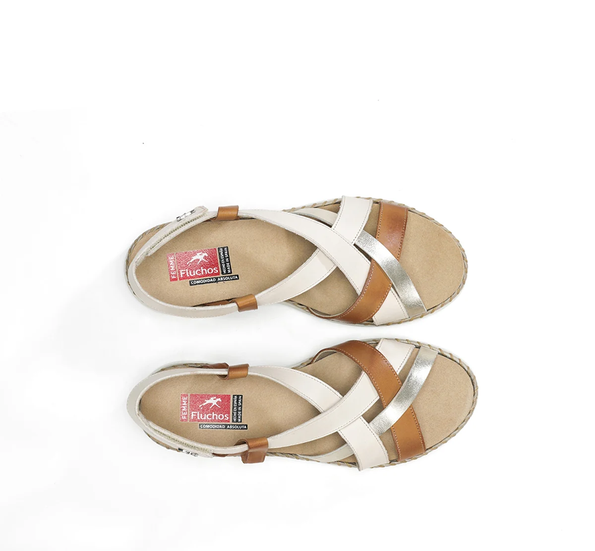 LEZA F2135 Taupe Sandale - Image 5