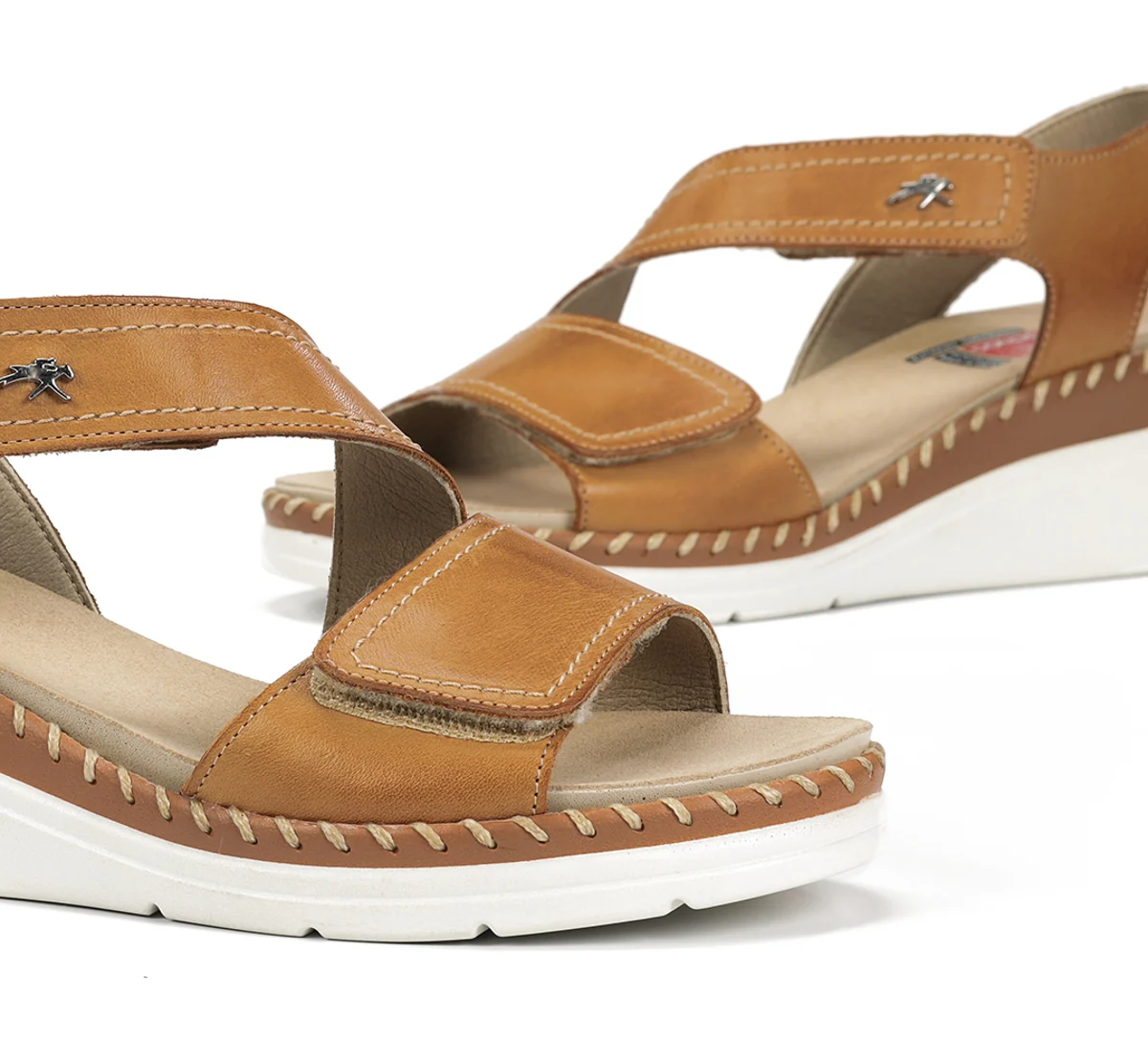 LEZA F2137 Brauner Sandale - Image 7