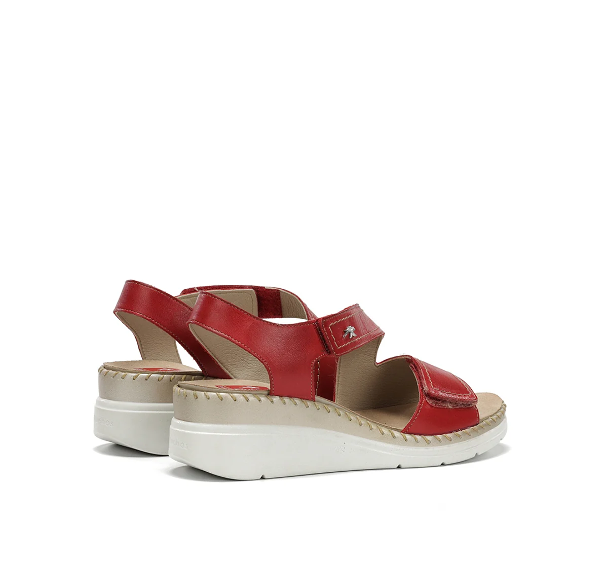 LEZA F2137 Roter Sandale - Image 3