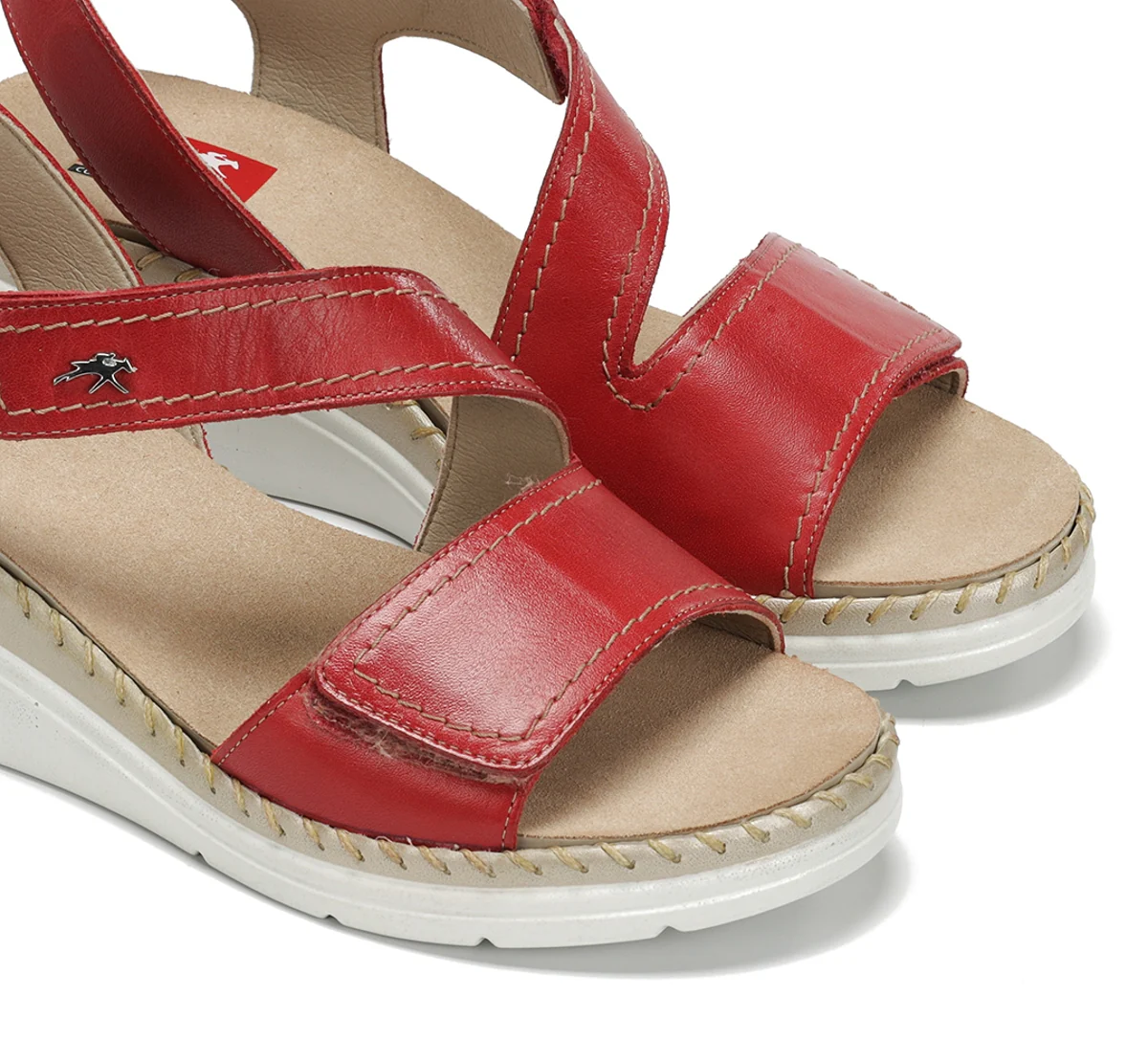 LEZA F2137 Roter Sandale - Image 6