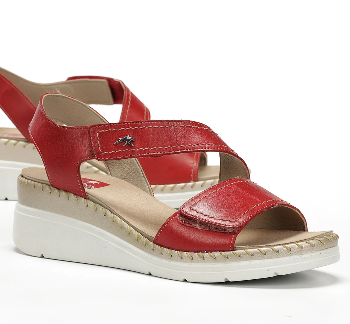 LEZA F2137 Roter Sandale - Image 7
