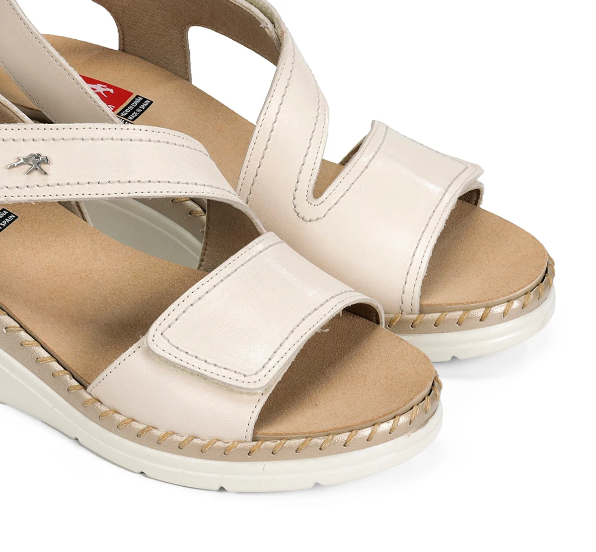 LEZA F2137 Taupe Sandale - Image 6