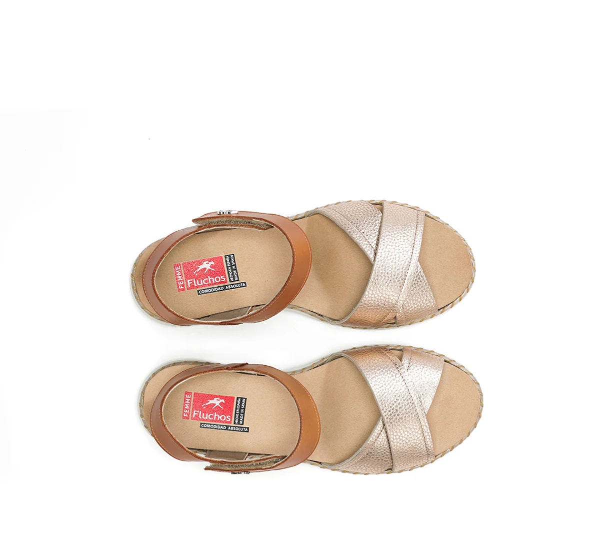 LEZA F2139 Dorado Sandale - Image 5