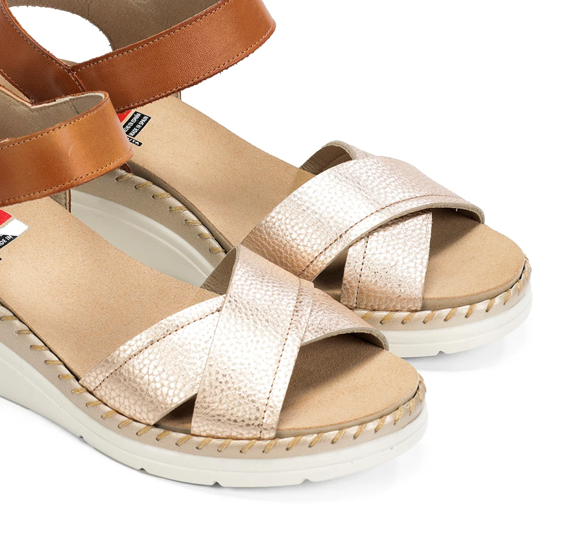 LEZA F2139 Dorado Sandale - Image 6