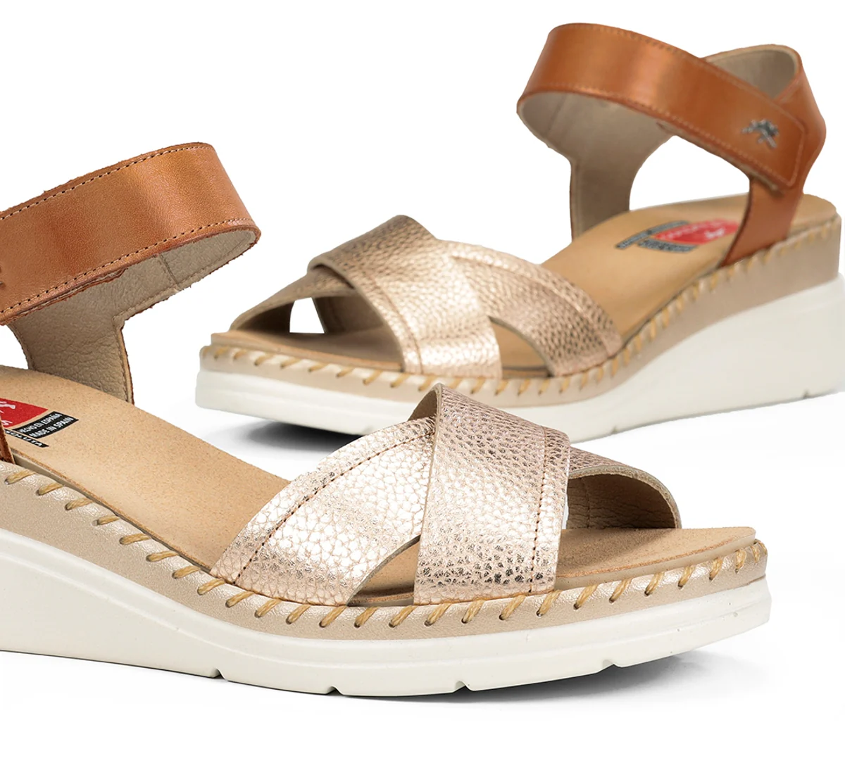 LEZA F2139 Dorado Sandale - Image 7