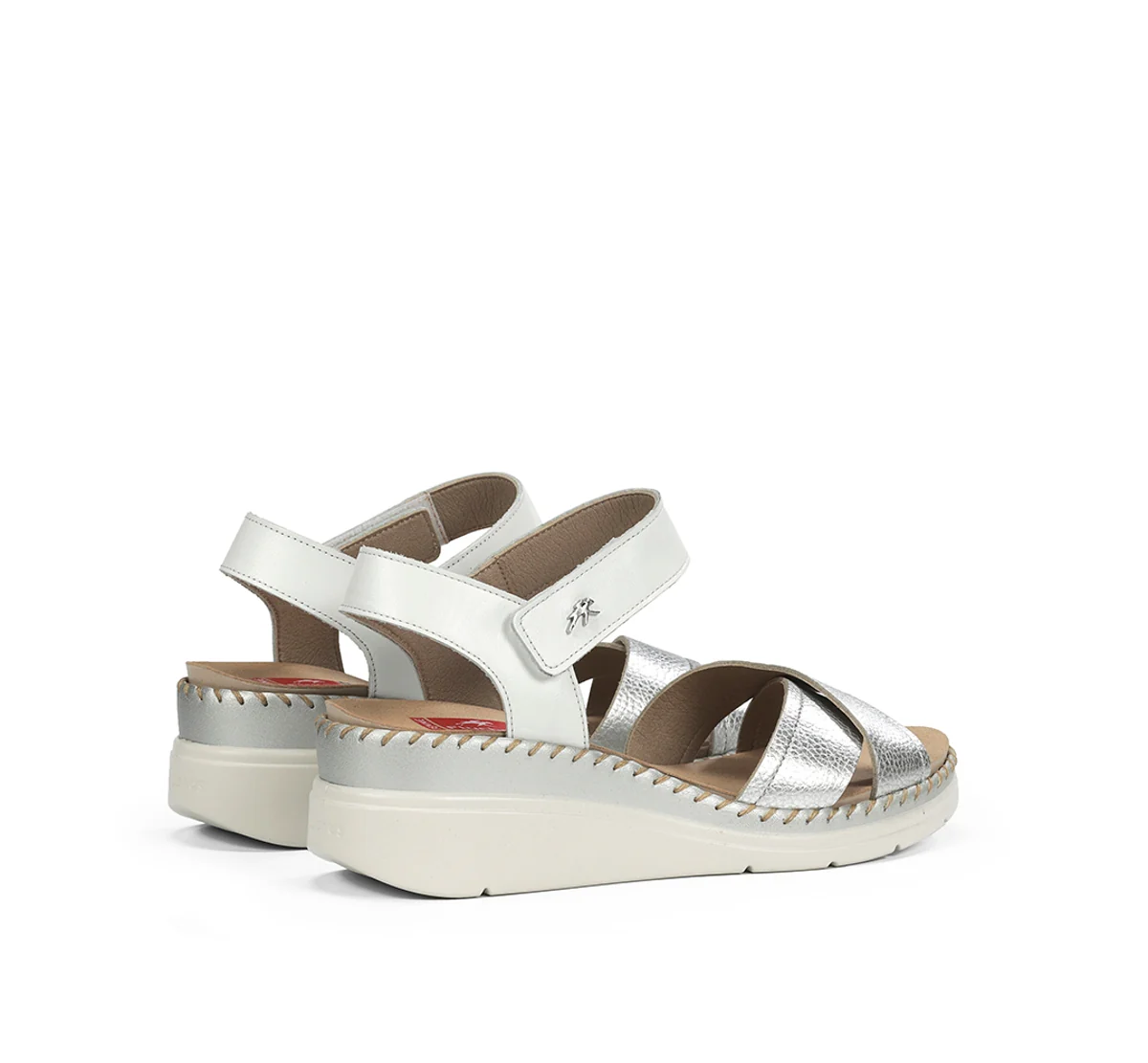 LEZA F2139 Silberne Sandale - Image 3