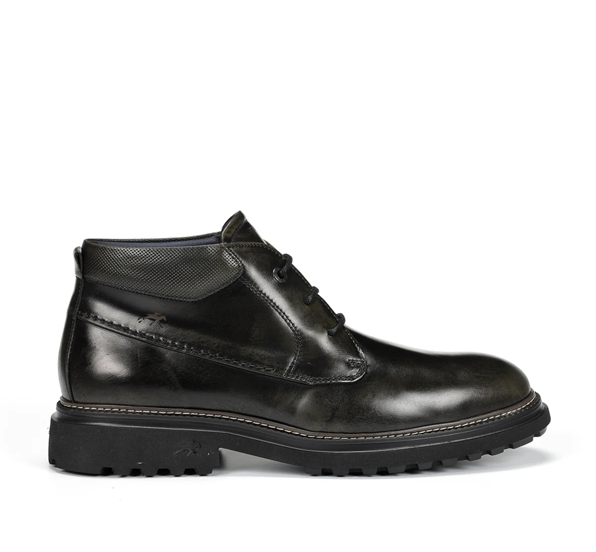 LINCON F2055 Grüner Stiefeletten