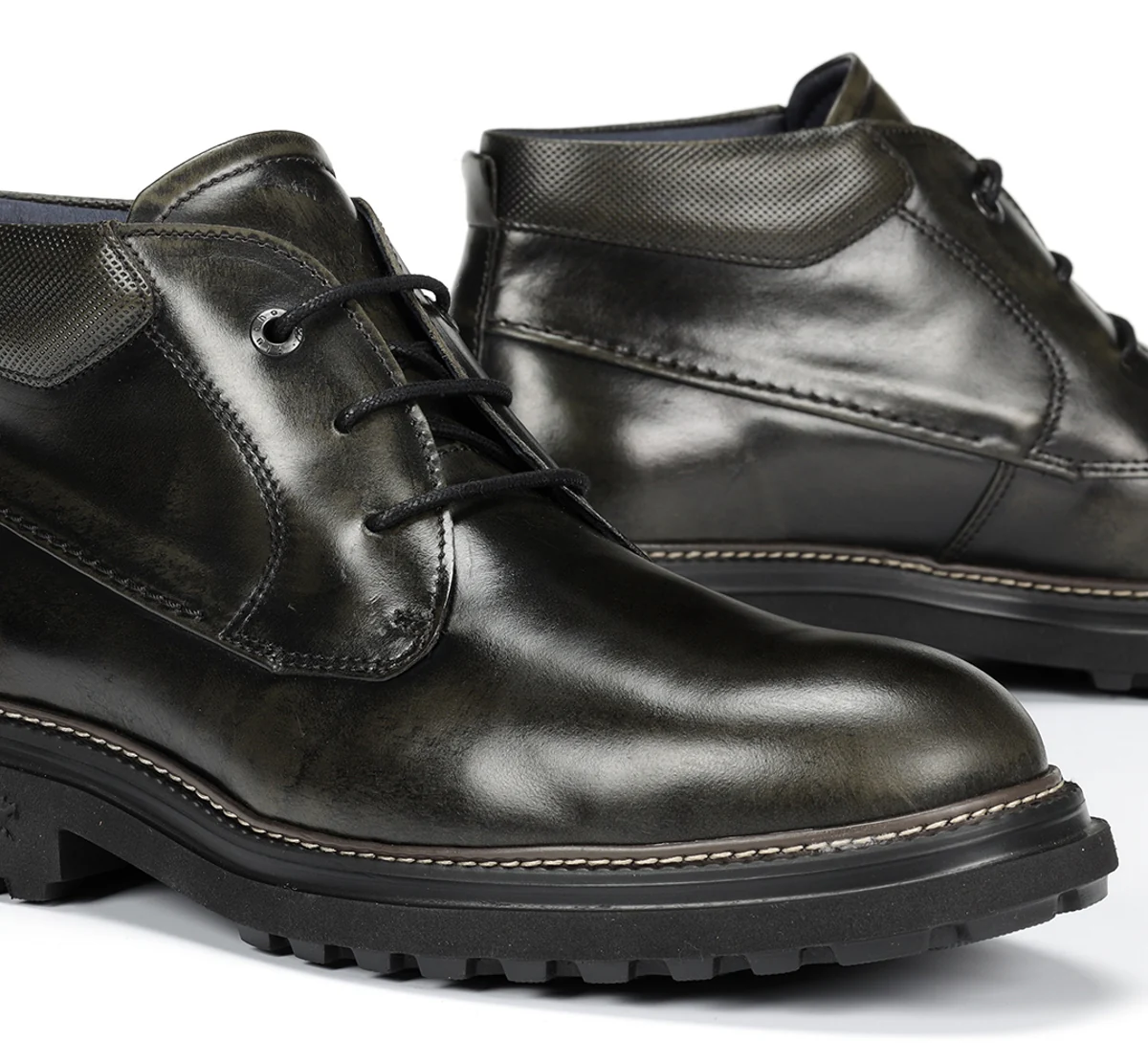 LINCON F2055 Grüner Stiefeletten - Image 7