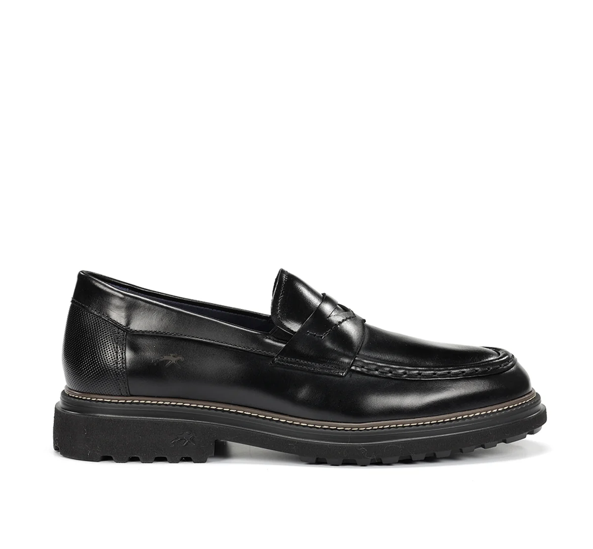 LINCON F2058 Schwarze Mokassin