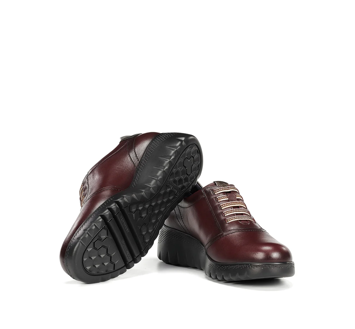 LIVE F2096 Burgunderfarbe Turnschuhe - Image 4