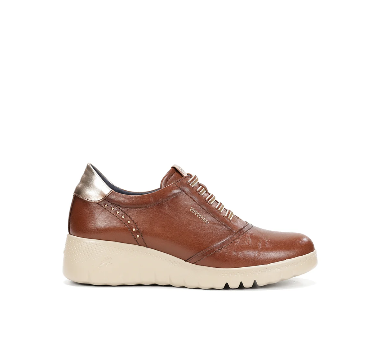 LIVE F2096 Brauner Turnschuhe