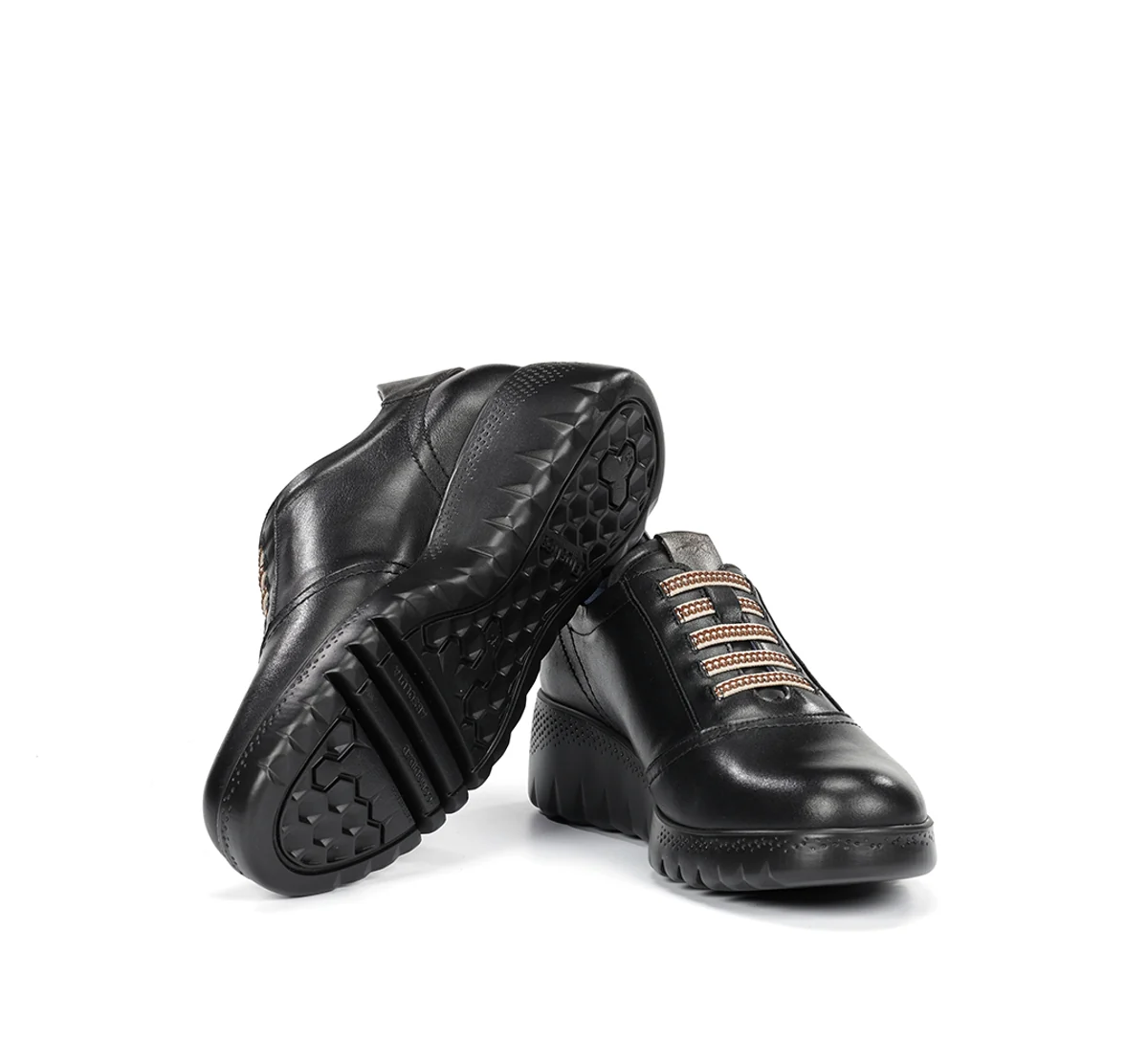 LIVE F2096 Schwarze Turnschuhe - Image 4