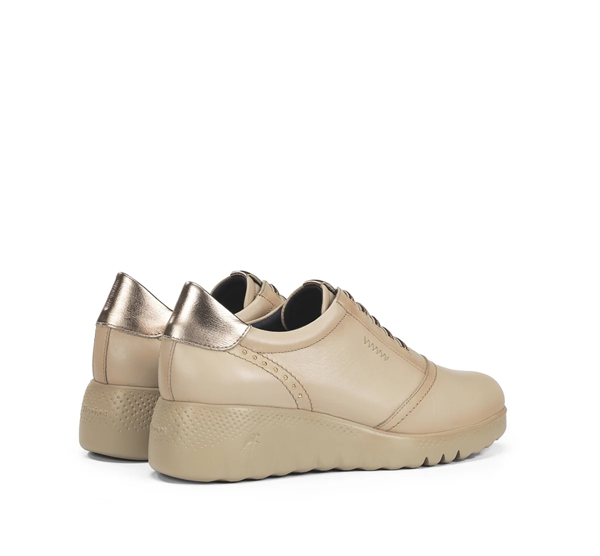 LIVE F2096 Taupe Turnschuhe - Image 3