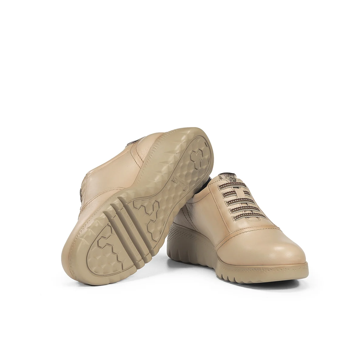 LIVE F2096 Taupe Turnschuhe - Image 4