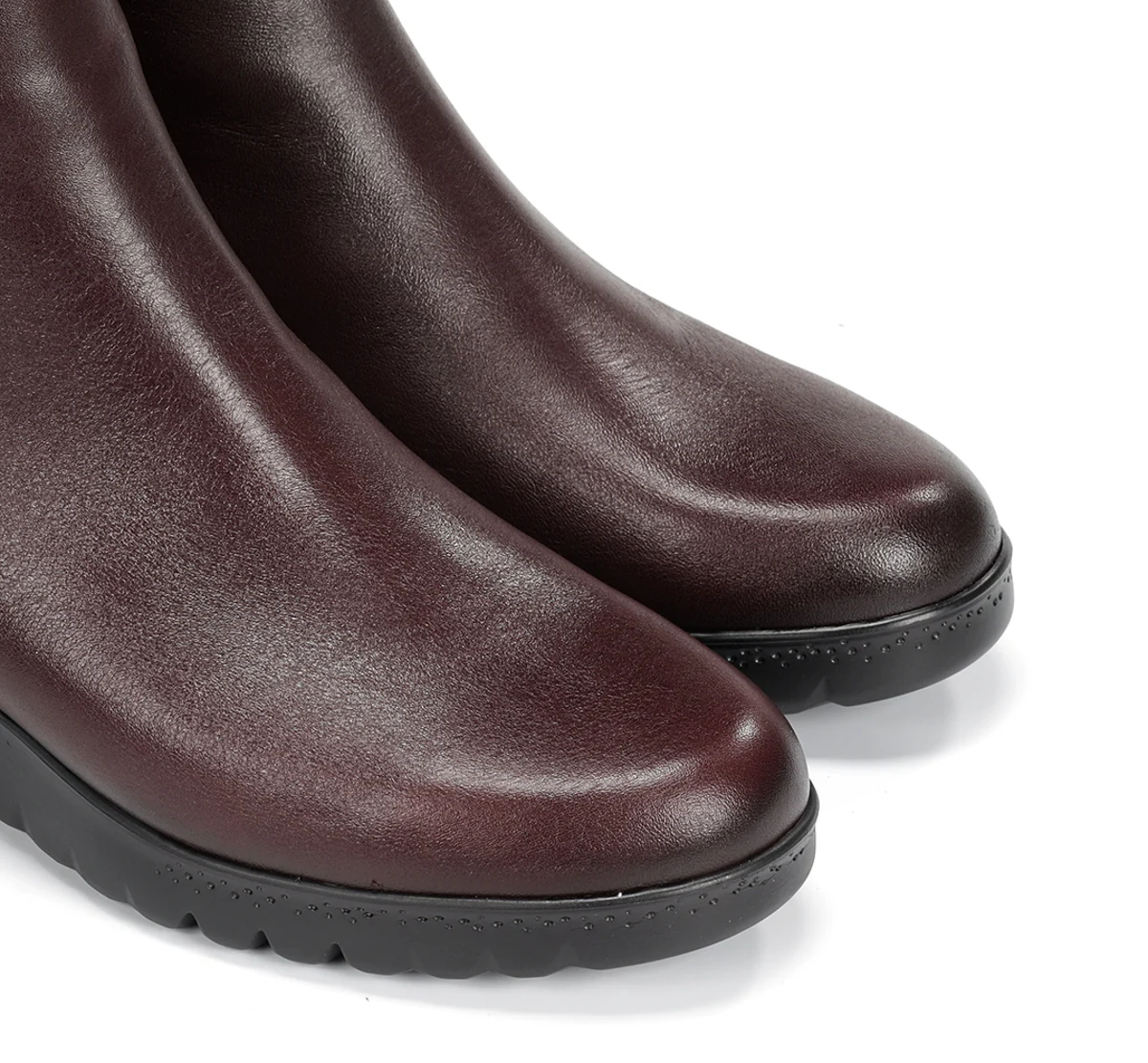 LIVE F2100 Burgunderfarbe Stiefeletten - Image 6