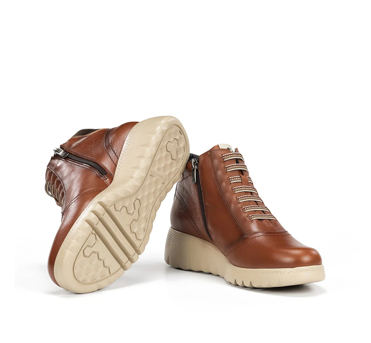 LIVE F2246 Brauner Stiefeletten - Image 4