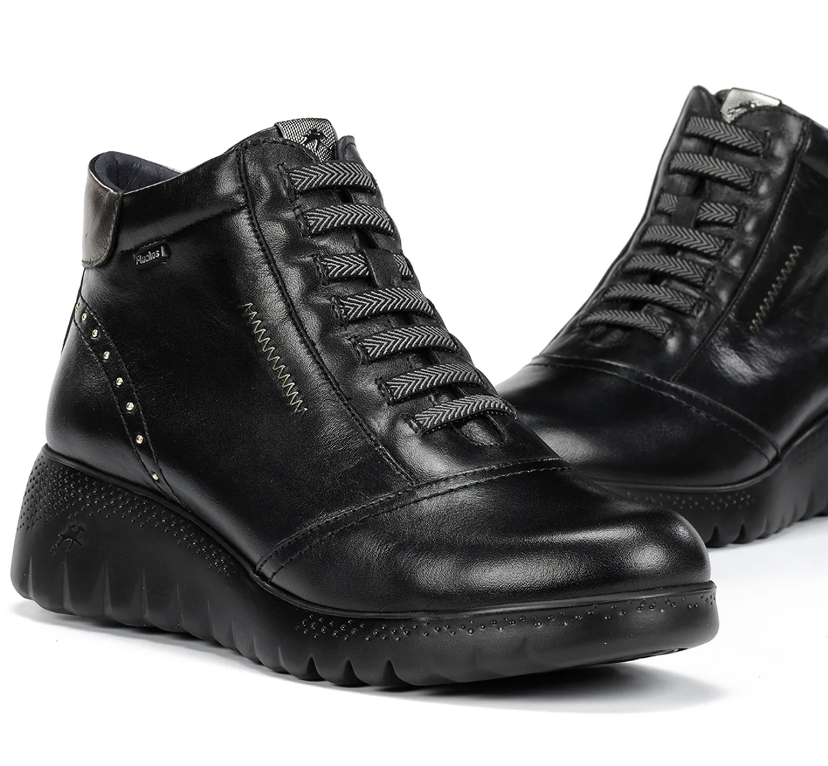 LIVE F2246 Schwarze Stiefeletten - Image 7