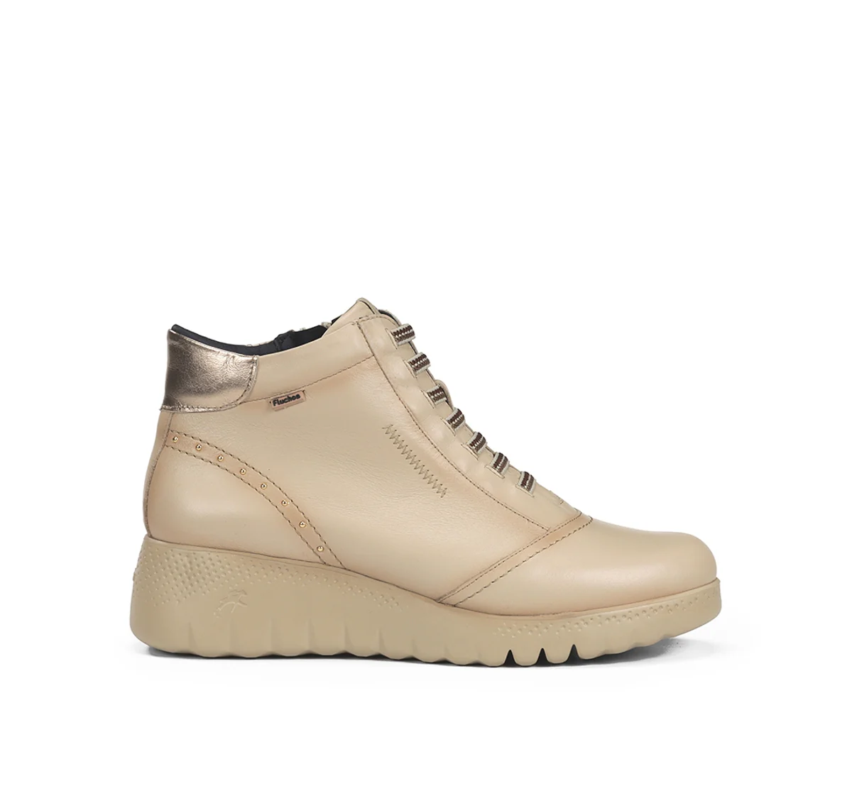 LIVE F2246 Taupe Stiefeletten