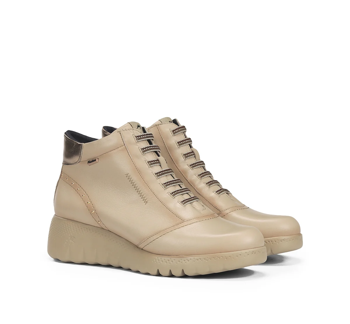 LIVE F2246 Taupe Stiefeletten - Image 2