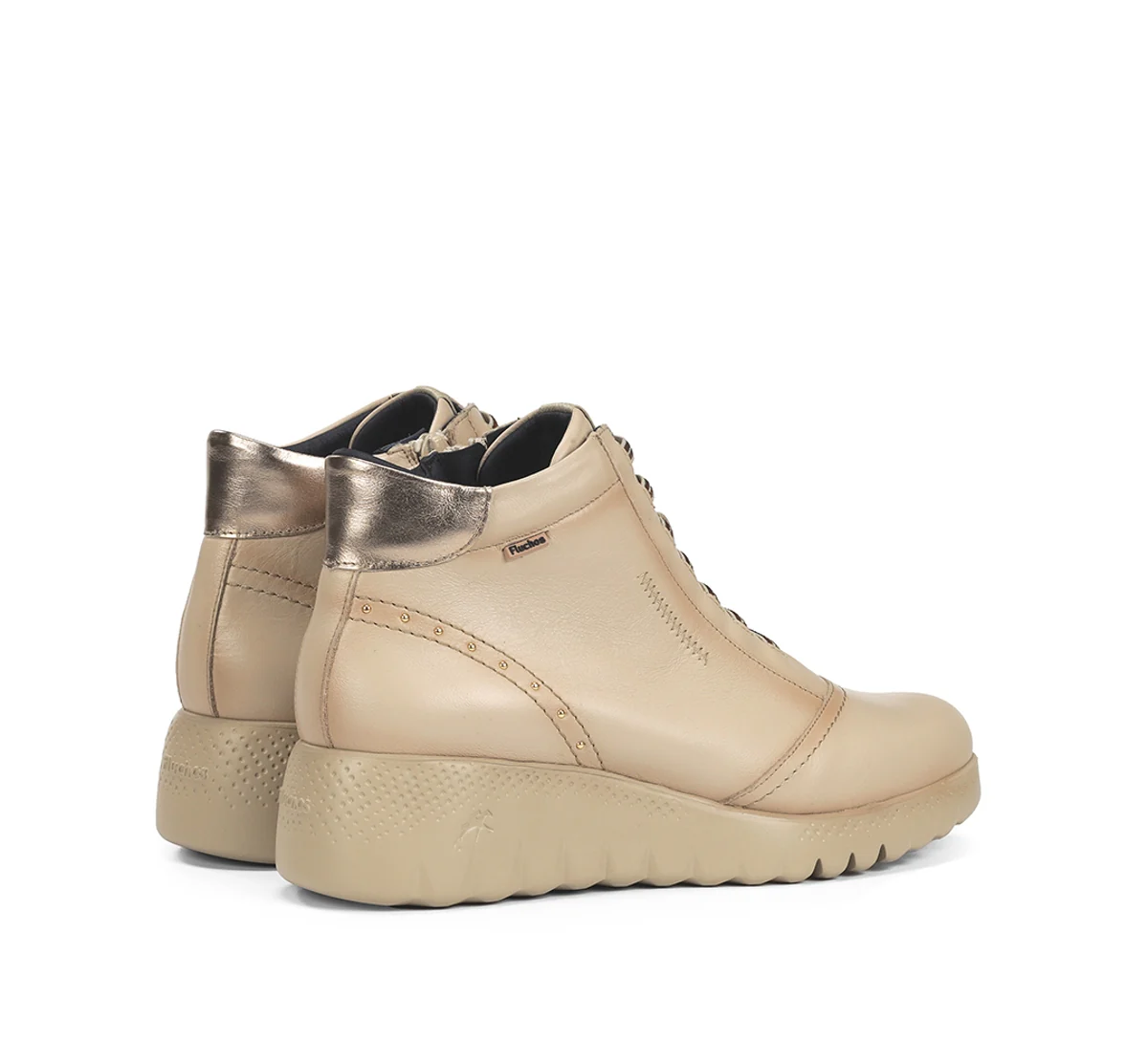 LIVE F2246 Taupe Stiefeletten - Image 3